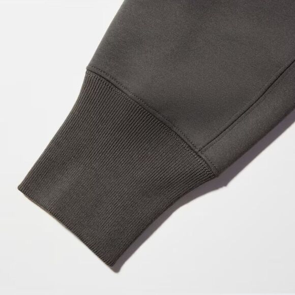 +J (UNIQLO X Jil Sander Dry Sweat Full-Zip Long-Sleeve Hoodie, Black, Size XXL - Picture 7 of 16